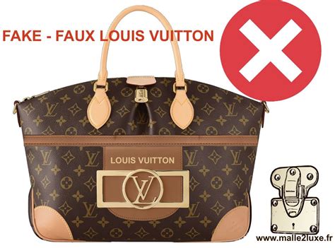 valise louis vuitton contrefacon|false Louis Vuitton logos.